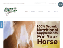 Tablet Screenshot of forestfarmacy.com